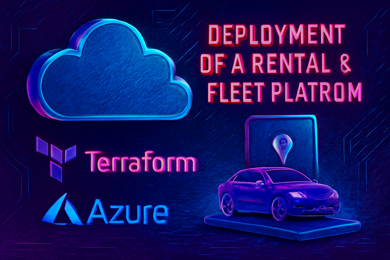 Imagen del proyecto Arquitectura para plataforma de alquiler y flota de vehículos