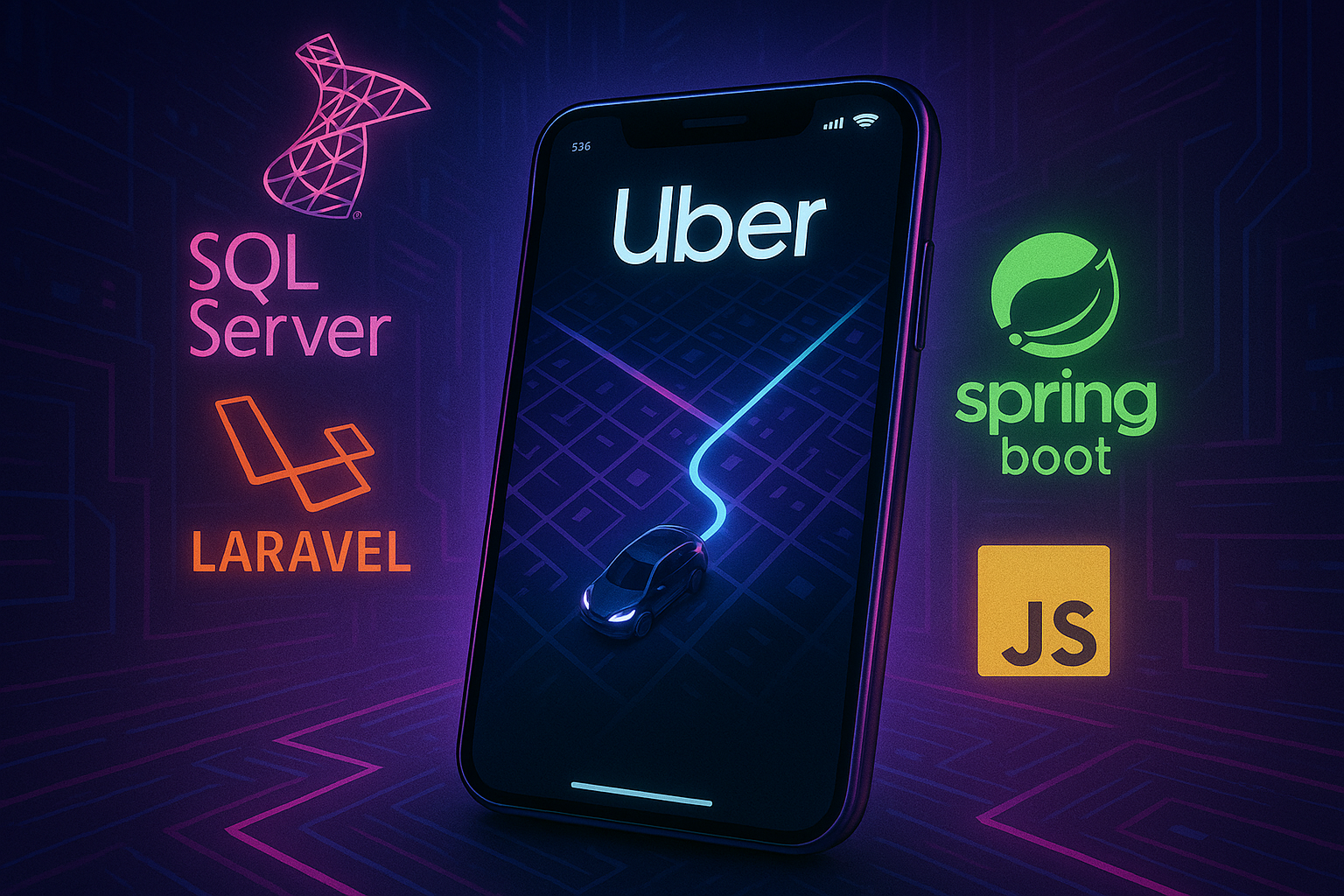 Imagen del proyecto Web App de Uber 